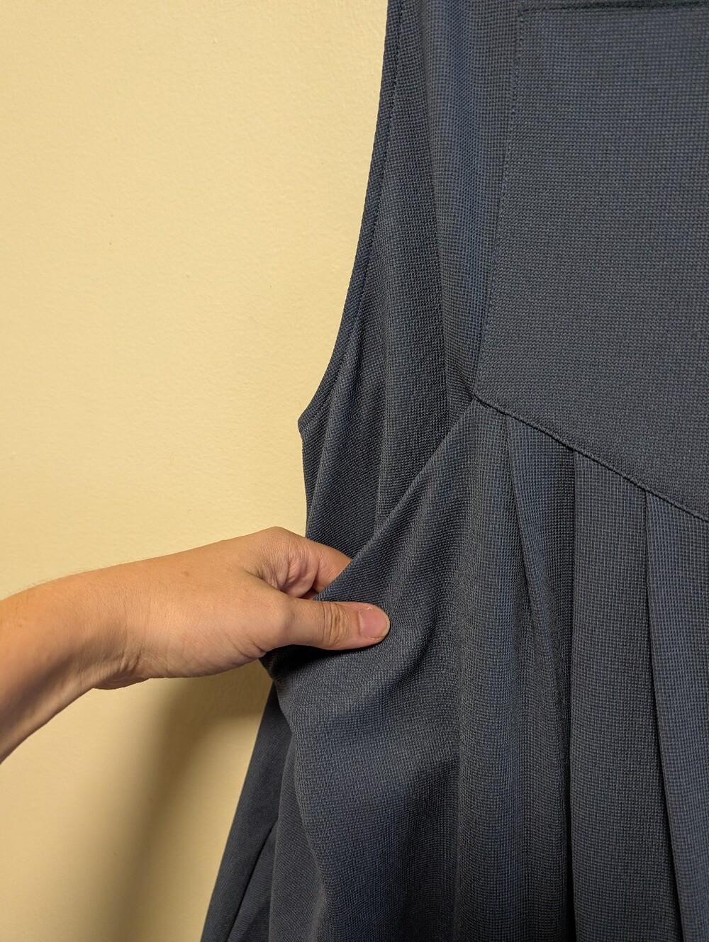 HALARA Wide-Leg Utility Jumpsuit in Slate Blue - Picture 7 of 7
